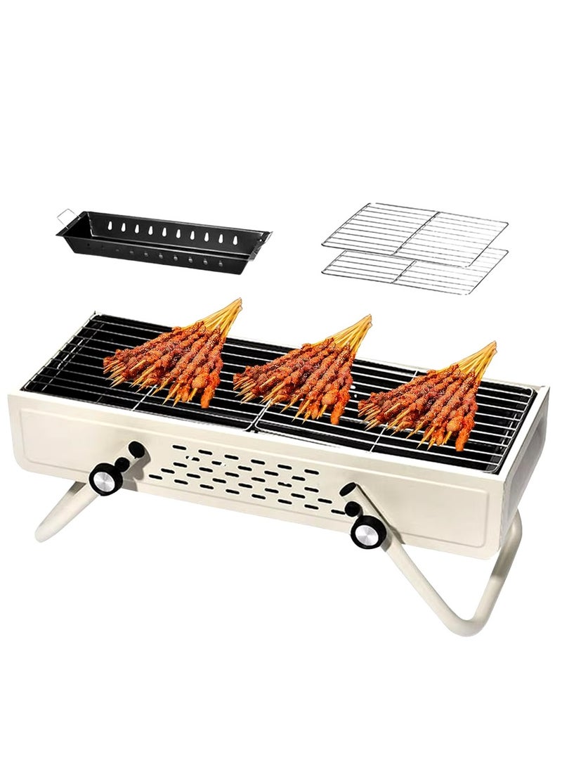 DubaiGallery Barbecue Grill Outdoor Home Rotis series Creative charcoal grill Portable folding carbon grill - Image 2