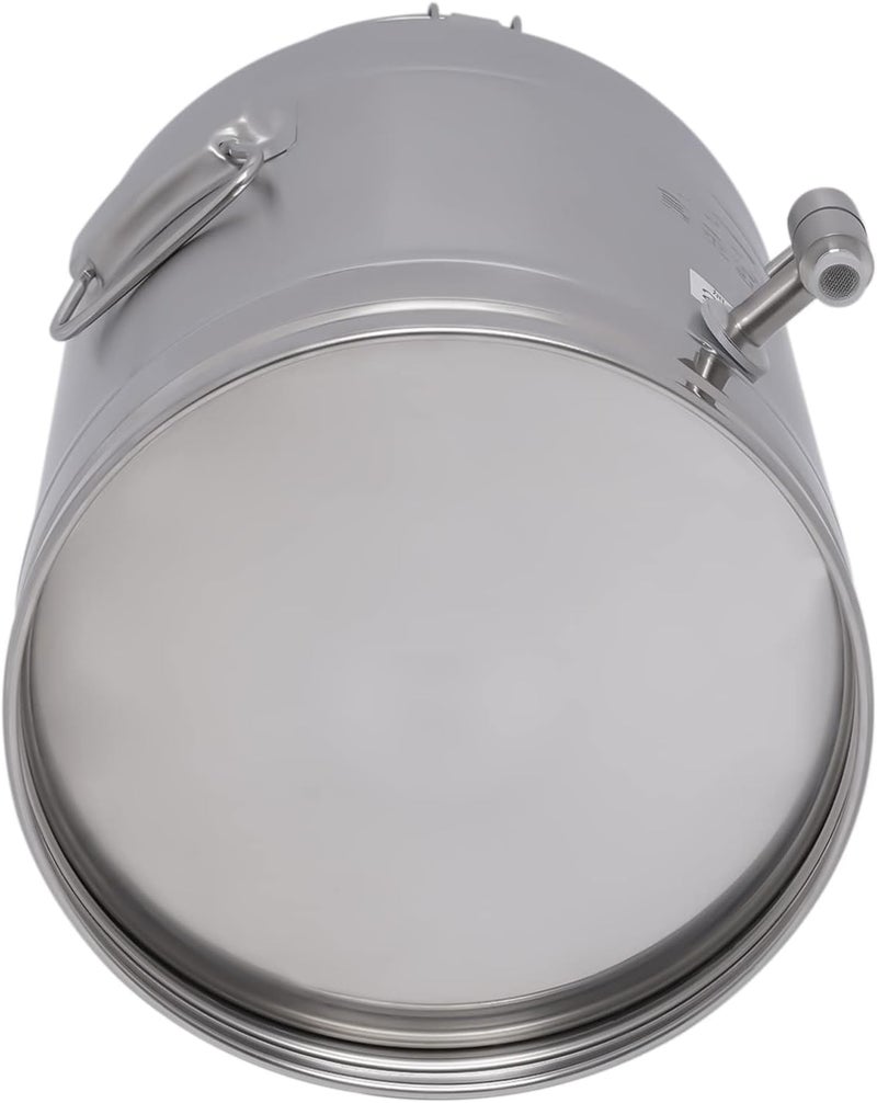 CHALIGHT 28L/7.4Gallon Stainless Steel Milk Can 304 Stainless Steel Milk Jug Sealed Bucket Wine Pail Bucket Milk Can Liquid Storage Container w/Faucet & Sealed Lid for Milk Wine Water Liquid - Image 5