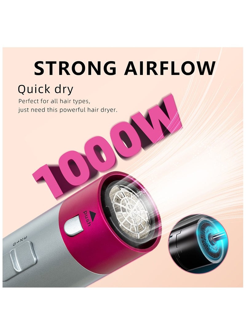 PANDA JOJO 5 in 1 Hair Dryer Brush | Professional Blow Dryer Brush for Curling, Volumizing & Straightening | for Women Gift - Image 2