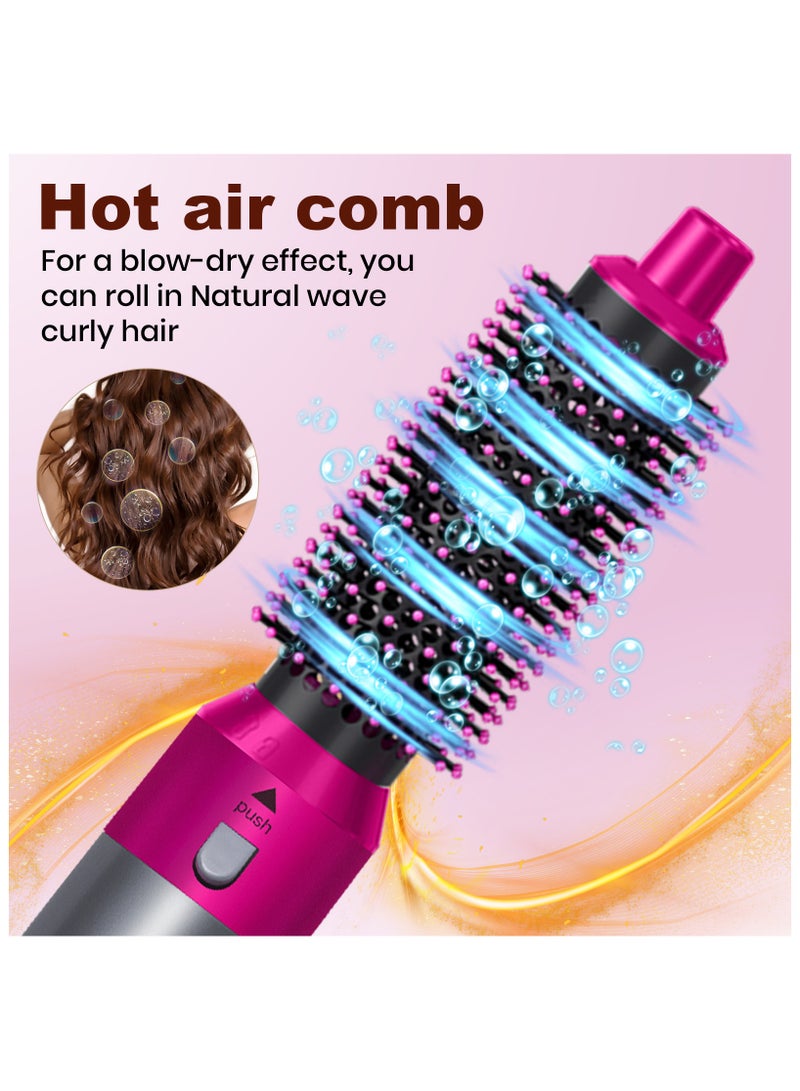 PANDA JOJO 5 in 1 Hair Dryer Brush | Professional Blow Dryer Brush for Curling, Volumizing & Straightening | for Women Gift - Image 4