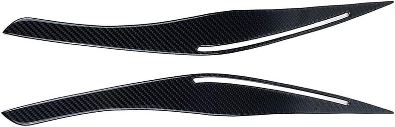 Vuzmode Carbon Fiber Headlight Eyelid Covers for BMW E90 E91 - Image 2