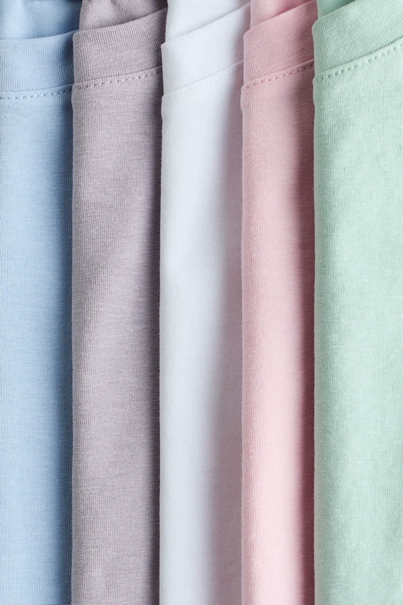 H&M 5-pack cotton T-shirts