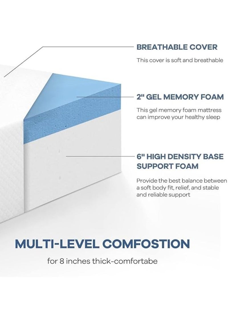 Tencel Jacquard Knitted Fabric Compressible Mattresses Independent Bagged Spring Reversible High density rebound sponge Soft 180x30x30cm - White