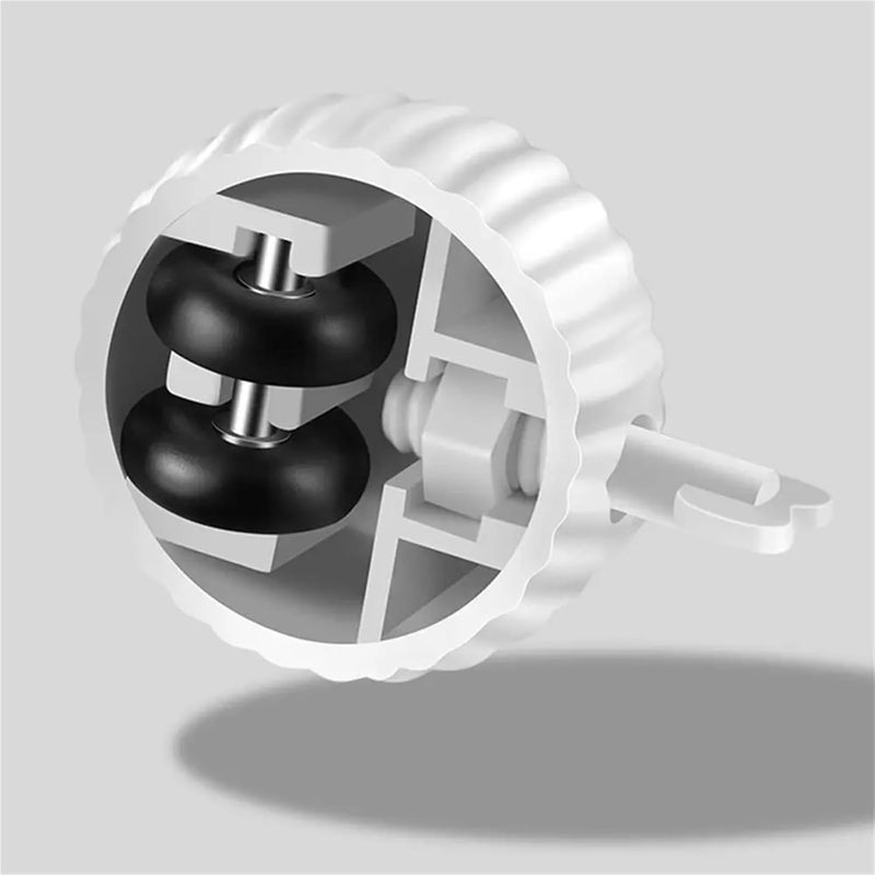 Transparent Black Stick On Wheels 16PCs Brake Adhesive Universal Furniture Casters - Image 5