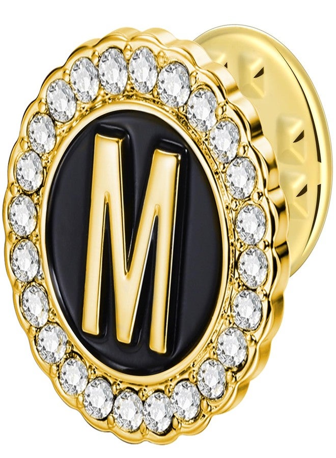 HAWSON دبابيس ياقة حروف HAWSON A-Z، دبوس بروش مخصص من الذهب عيار 18 قيراط للبدل، رباطات العنق، القبعات، للرجال والنساء - Image 1