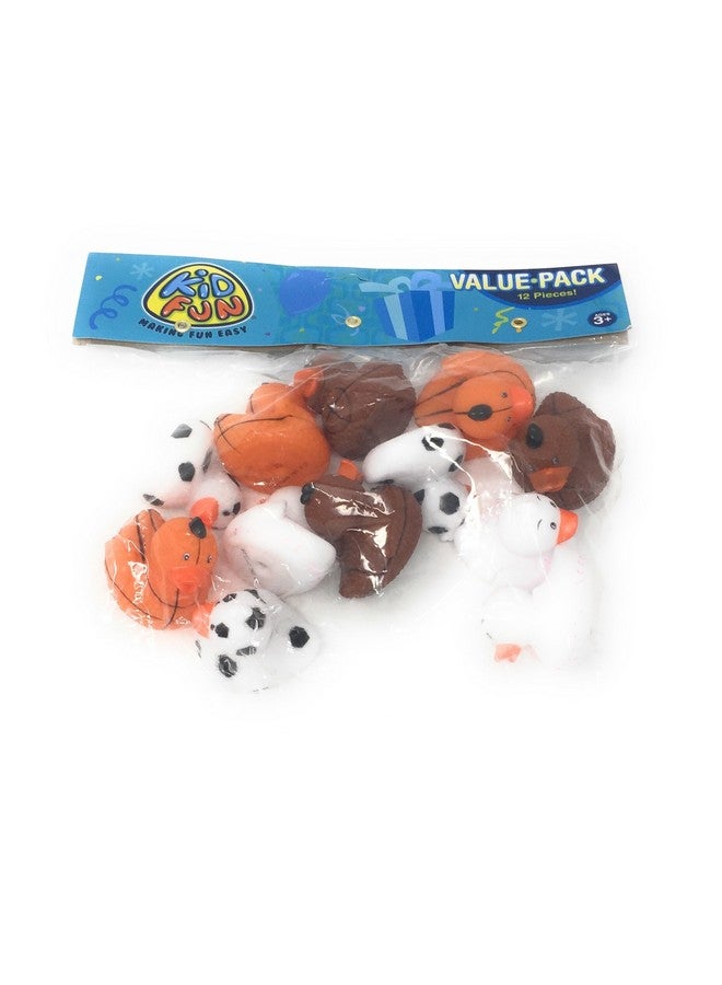 U.S. Toy Small Sports Ball Rubber Ducks - Image 3