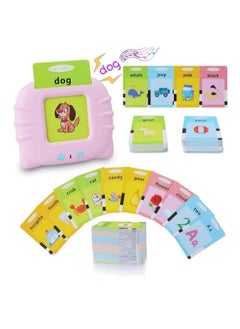Kids Educational Toy Listen and Learn Audio Flash Cards for Toddlers 1 2 3 4 5 6 Years Flashcards Device for Boys Girls with 112pcs Double Sided Cards 224 Words