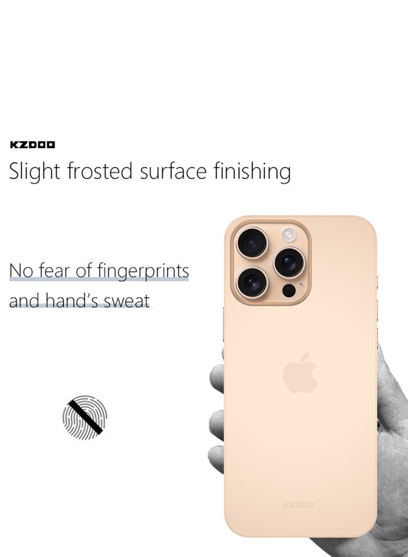KZDOO ( for iPhone 16 Pro ) Case Cover Air Skin Series Back Cover Sturdy Durable Thin Case Drop Protection Cover - Image 5