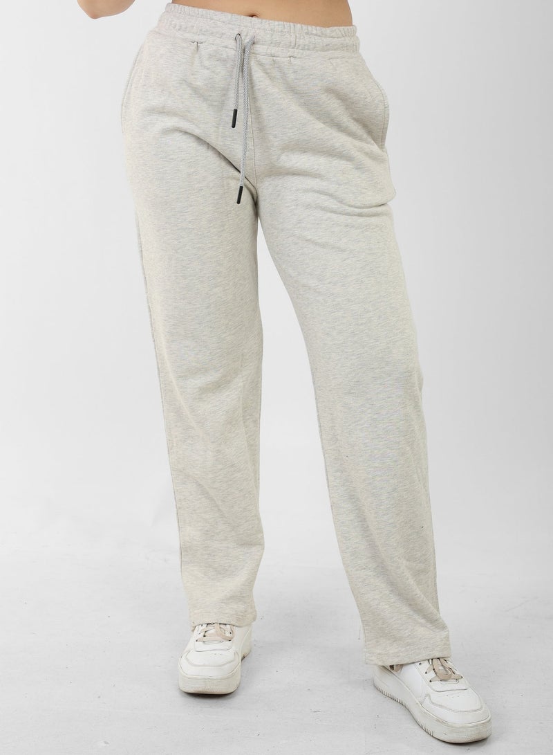 Soft Steps Sports Sweatpants Cotton Light Grey XXL For Women - Image 5