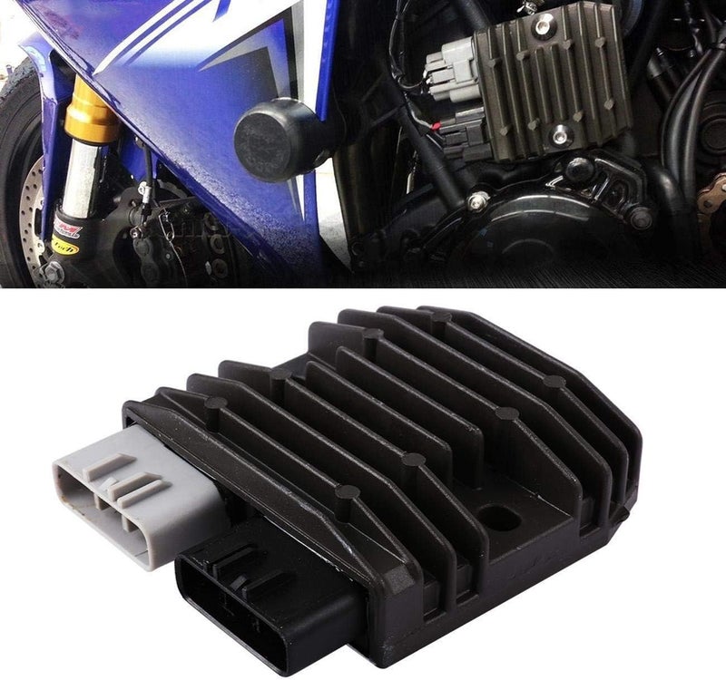 CARBEX مجموعة منظم الجهد والمقوم CARBEX للدراجات النارية ليم Yamaha YZF-R1 2002-2012 - Image 4