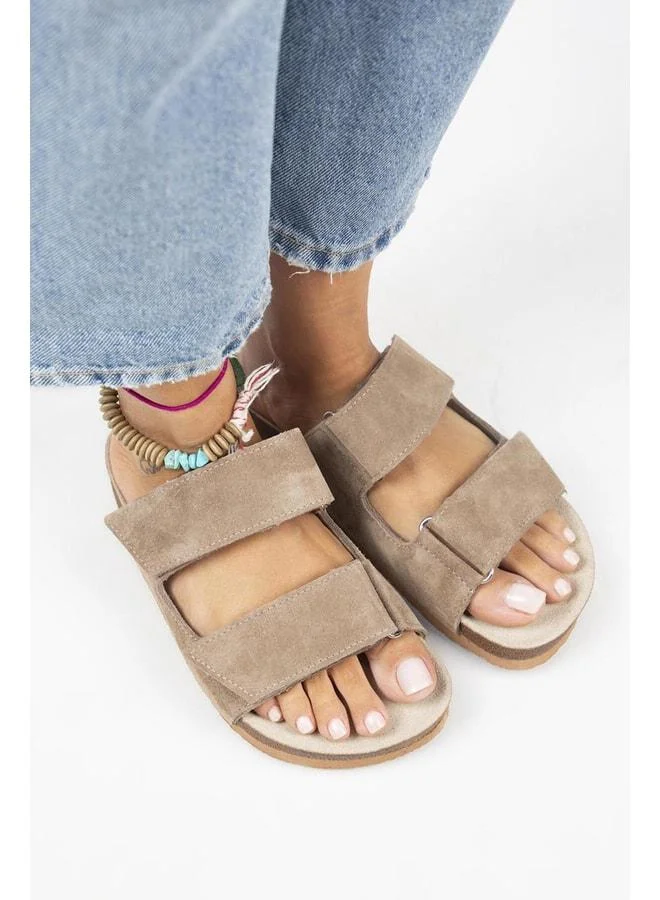 Manijero  Vina Genuine Leather strap Vizon Slipper. for Women | Best Price UAE