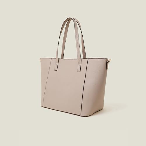 Accessorize London Women's Pink Faux Leather Shoulder Bag - Image 4