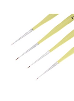 Like-It Like it Ultra Micro Spotter Set of 4 Kolinsky Synthetic Size 70 60 50 40 Spotter Detailer Micro Brushes  - Image 3