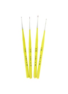 Like-It Like it Ultra Micro Spotter Set of 4 Kolinsky Synthetic Size 70 60 50 40 Spotter Detailer Micro Brushes  - Image 1