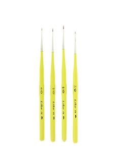 Like-It Like it Ultra Micro Spotter Set of 4 Kolinsky Synthetic Size 70 60 50 40 Spotter Detailer Micro Brushes  - Image 4