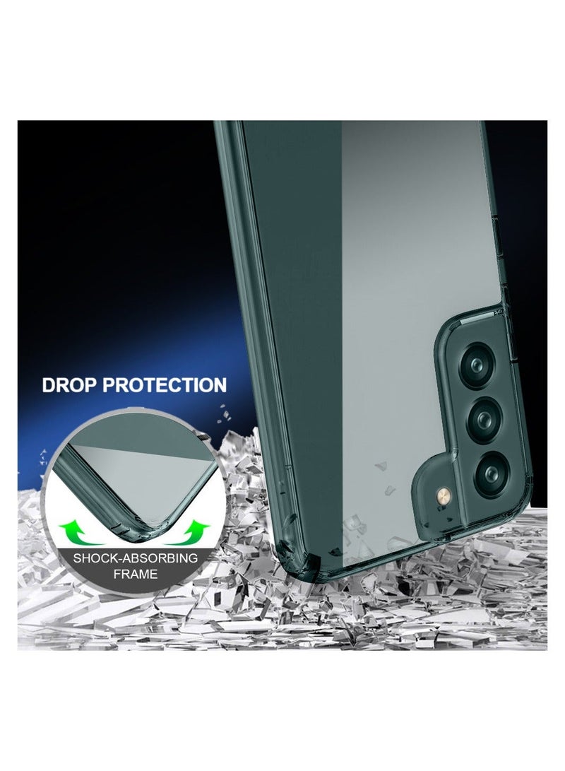 PRIMEEIGHT Transparent Crystal Clear Samsung S21 FE Case Shockproof Curved Edges case HD Clear Anti Scratch S21 FE protective case - Image 3