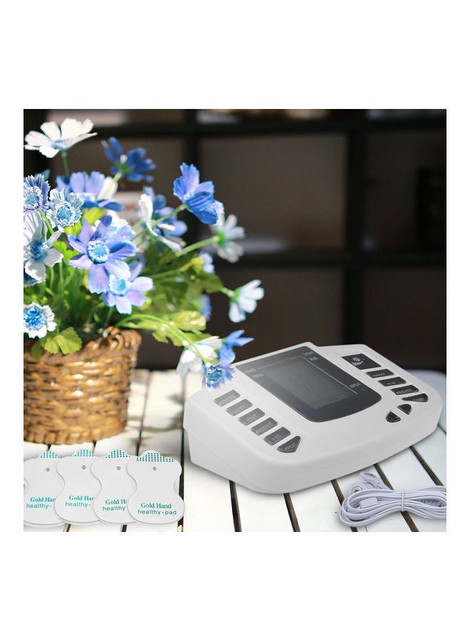 Loquat Electrical Stimulator Full Body Relax Muscle Therapy Massager Pulse Tens Acupuncture + 16pads Health Care - Image 4