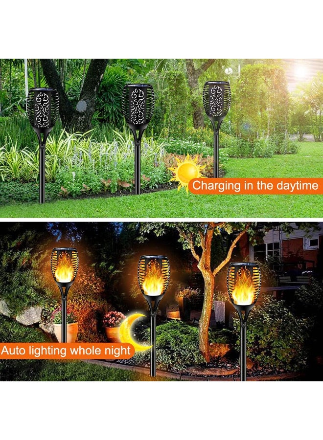 Homeey Solar Flame Torch Light (1 Piece) - Waterproof Flickering Dancing Flame | Auto On/Off Outdoor Garden Decor & Landscape Path Lighting - Image 5