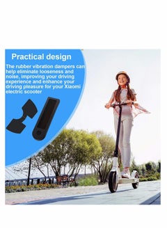 SYOSI Scooter Replacement Part Accessory Waterproof Silicone Cover Dust Proof Dashboard and 3 Pieces Rubber Vibration Dampers for Xiaomi Mijia M365/ M365 Pro Scooter  - Image 5