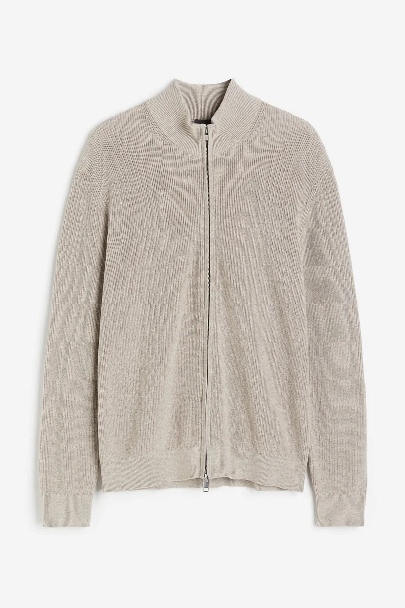 H&M Regular Fit Zip-through cardigan