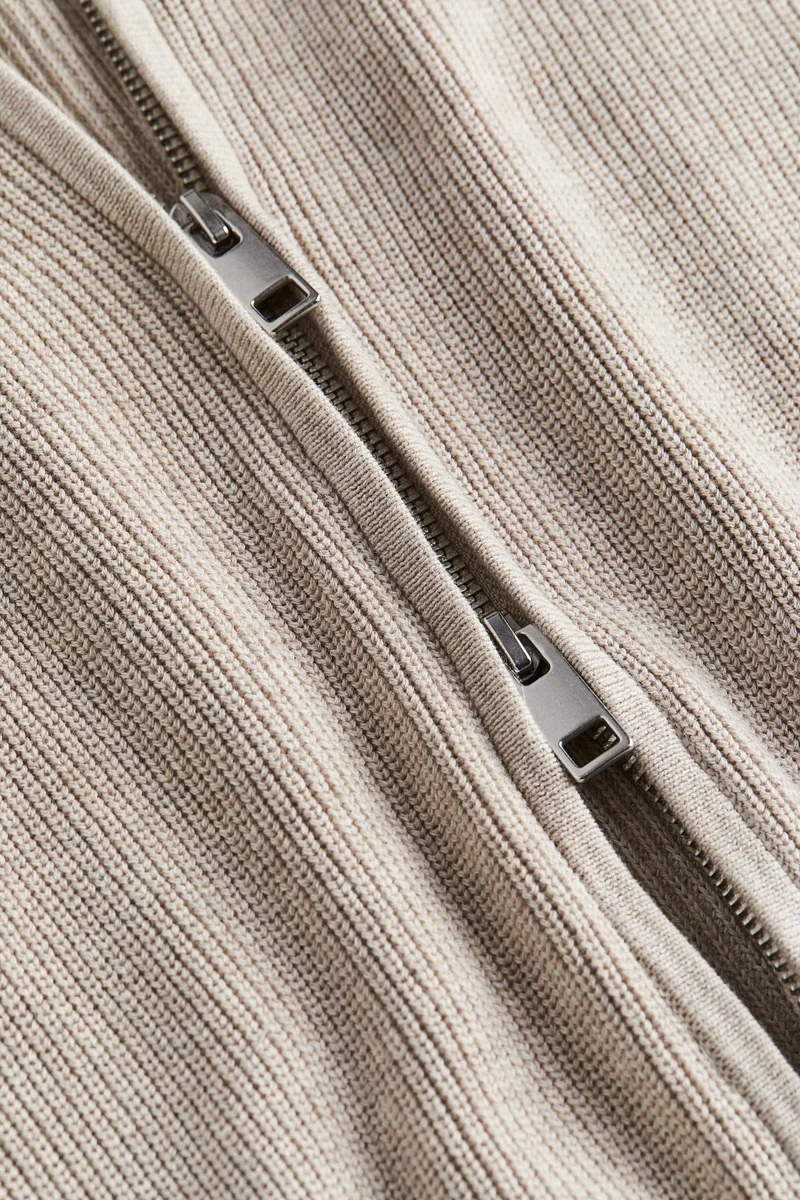 H&M Regular Fit Zip-through cardigan