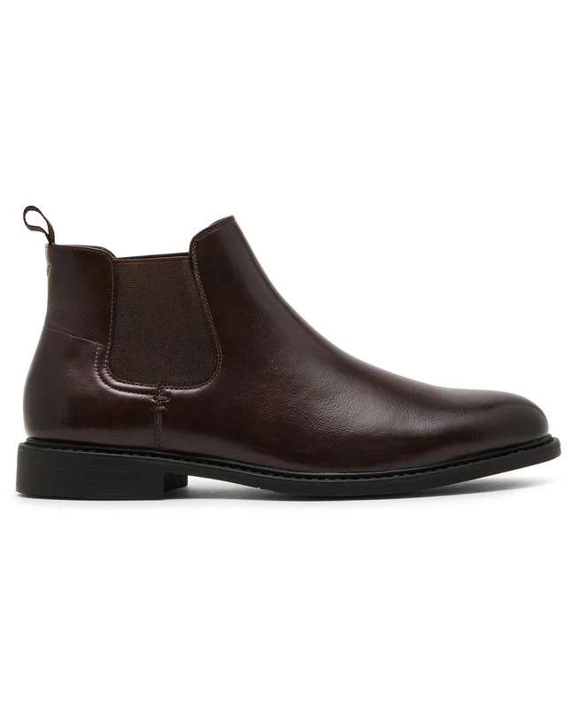 Steve Madden  Mslikk Brown Men's Chelsea Boots for Men | Best Price UAE