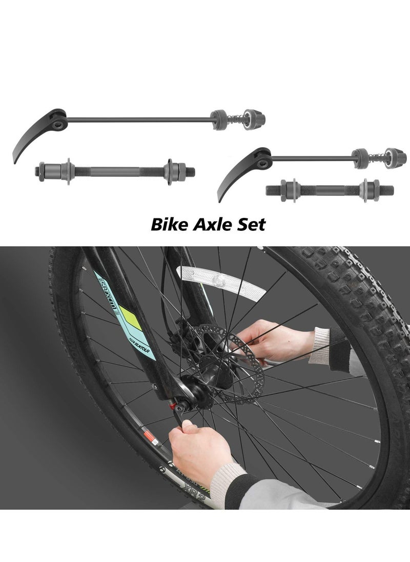 Generic Bike Quick Releases Set 1 Pair Bicycle Hub Axle Bike Hollow Axle Set Bike Quick Release Skewers for Road Bike Mountain Bike  - Image 2