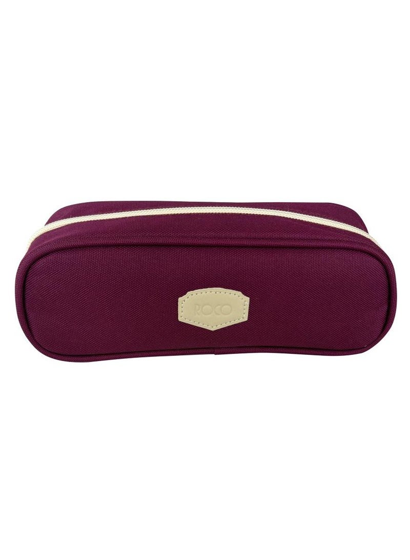 ROCO product type Soft Pencil Case design Plain Color with Printed Logo - Image 1