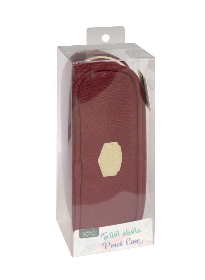 ROCO product type Soft Pencil Case design Plain Color with Printed Logo - Image 3