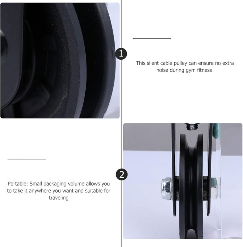 BESPORTBLE Fitness Pulley System for Home Gym Strength Training Arm Back Shoulder Workouts - Image 4