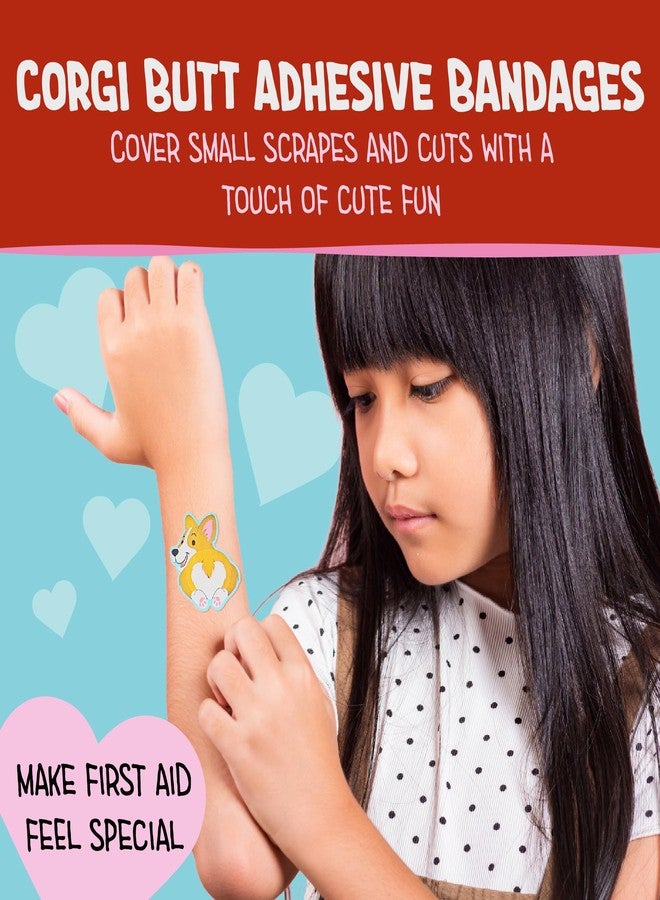 GAMAGO Corgi Butt Bandages, Cute Kids & Adult Latex-Free Sterile First Aid - Image 2