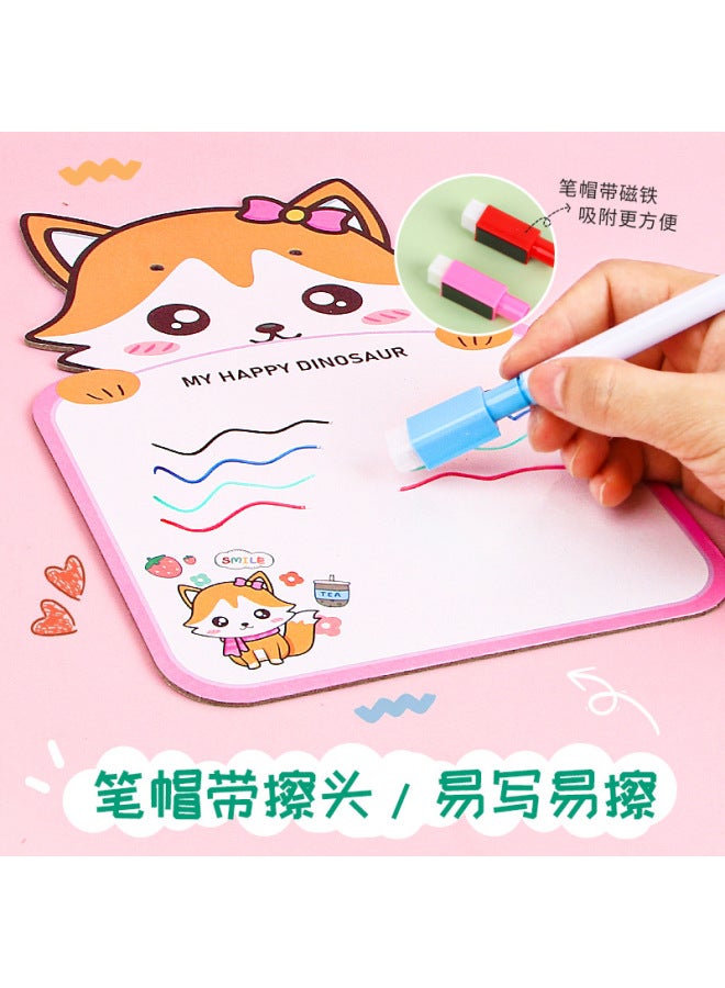 HELPS New Water-based Erasable Colorful Whiteboard Pen With Magnetic Suction For Kidsren's Painting Graffiti 8-colorful Bold Blackboard Pen - Image 4