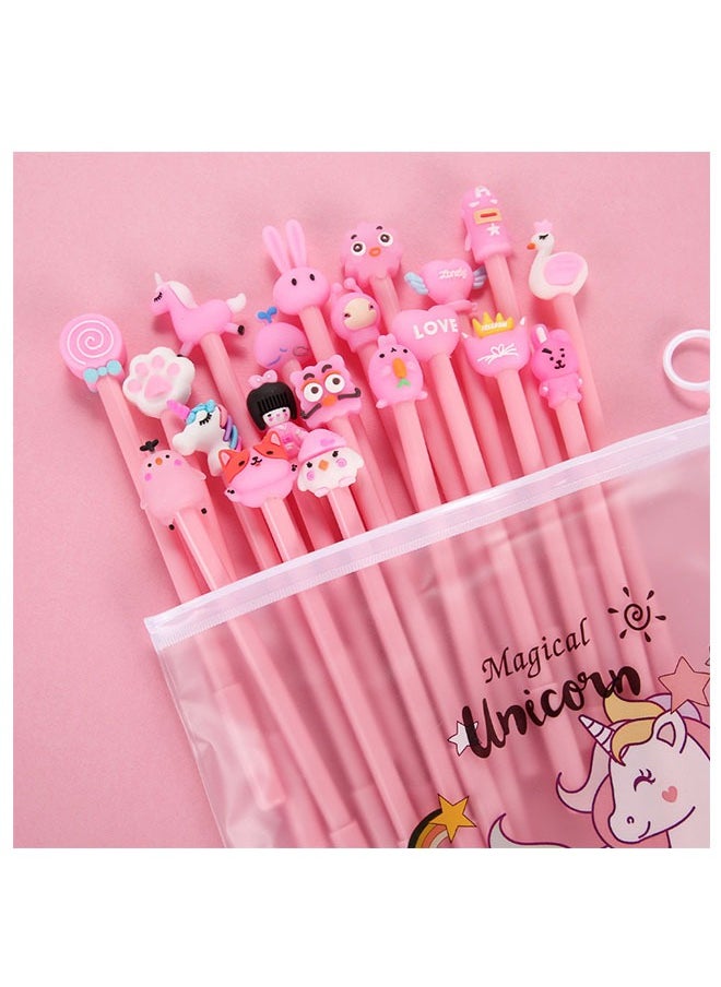 20pcs Cute Cartoon Gel Pen Set 0.5mm Refill Suitable for Children's Birthday Gifts School Prizes Student Gifts - pzsku/Z3A6E0DE60D300736F0FDZ/45/_/1726647231/4ef01045-d2b7-4344-8d61-42d73ea68832