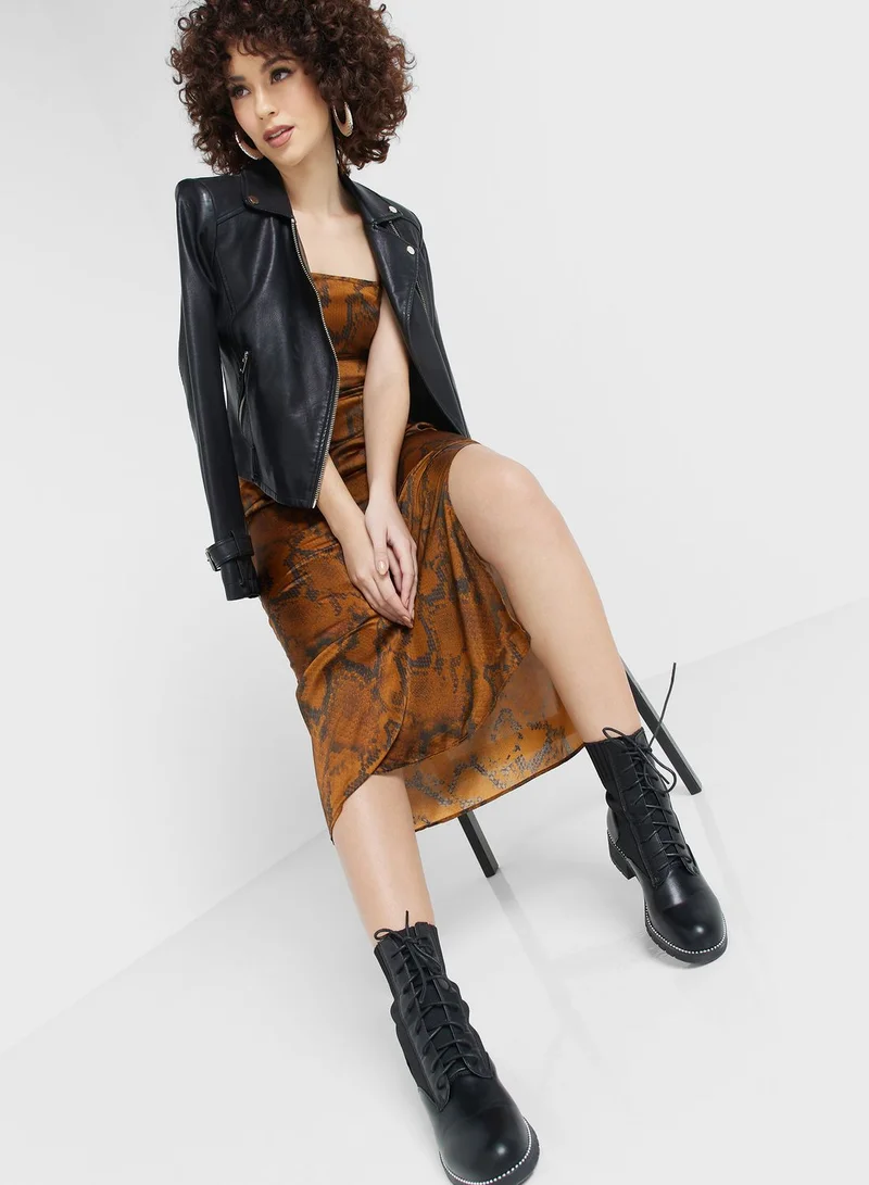 TOPSHOP Cami Printed Dress