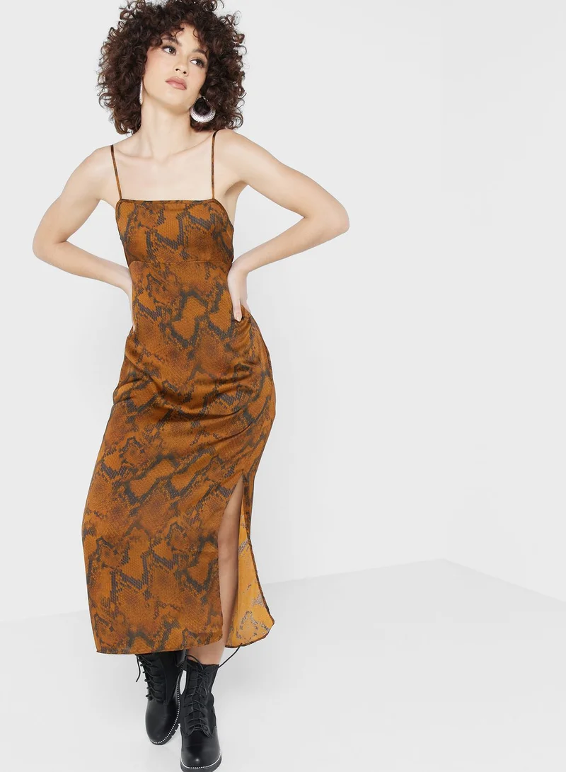 TOPSHOP Cami Printed Dress