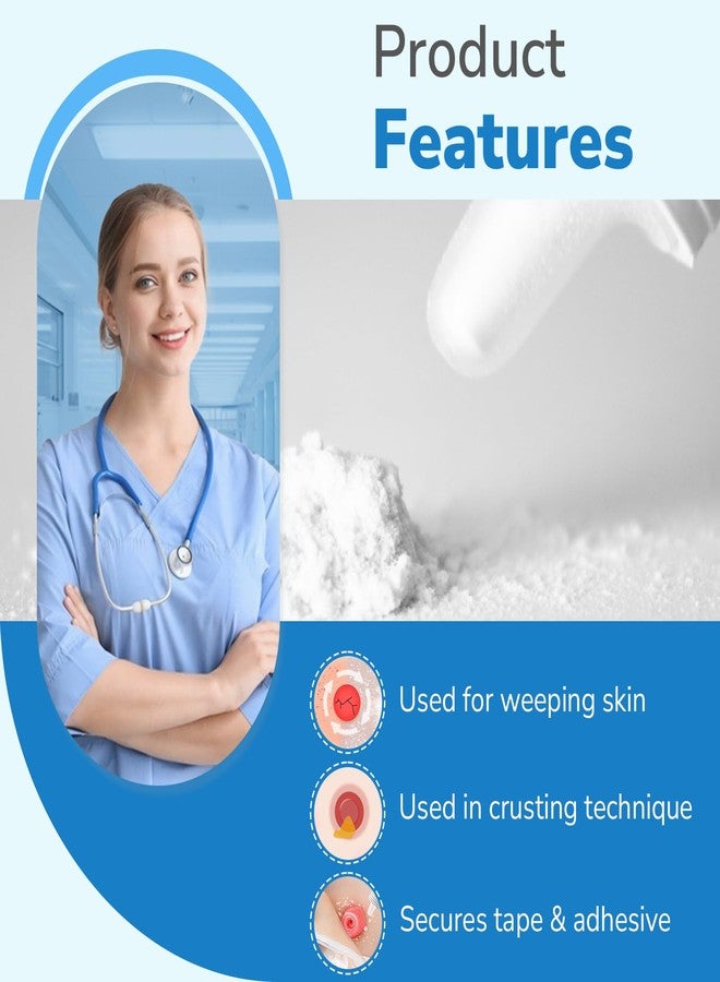 Heagimed Stoma Powder, Skin Barrier Protection Ostomy Powder Supplies, Stoma Adhesive Powder, Ostomy Skin Care Powder, Ostomy Supplies(25g - Image 3