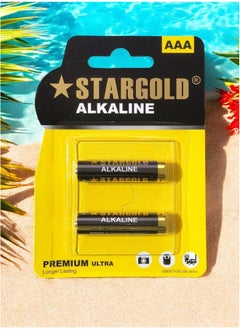 Stargold Stargold Alkaline AA Batteries – Long-Lasting, 1.5V Premium Ultra Power, Ideal for High-Drain Devices, Pack of 10 Pieces (5 Cards)  - Image 2