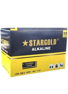 Stargold Stargold Alkaline AA Batteries – Long-Lasting, 1.5V Premium Ultra Power, Ideal for High-Drain Devices, Pack of 10 Pieces (5 Cards)  - Image 4