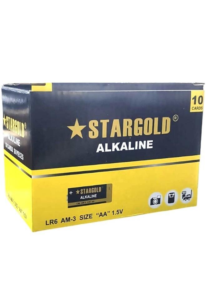 Stargold Stargold Alkaline AA Batteries – Long-Lasting, 1.5V Premium Ultra Power, Ideal for High-Drain Devices, Pack of 10 Pieces (5 Cards)  - Image 4