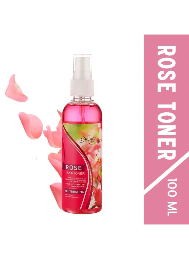 Skin Secrets Rose Skin Toner - 100ml - Image 3