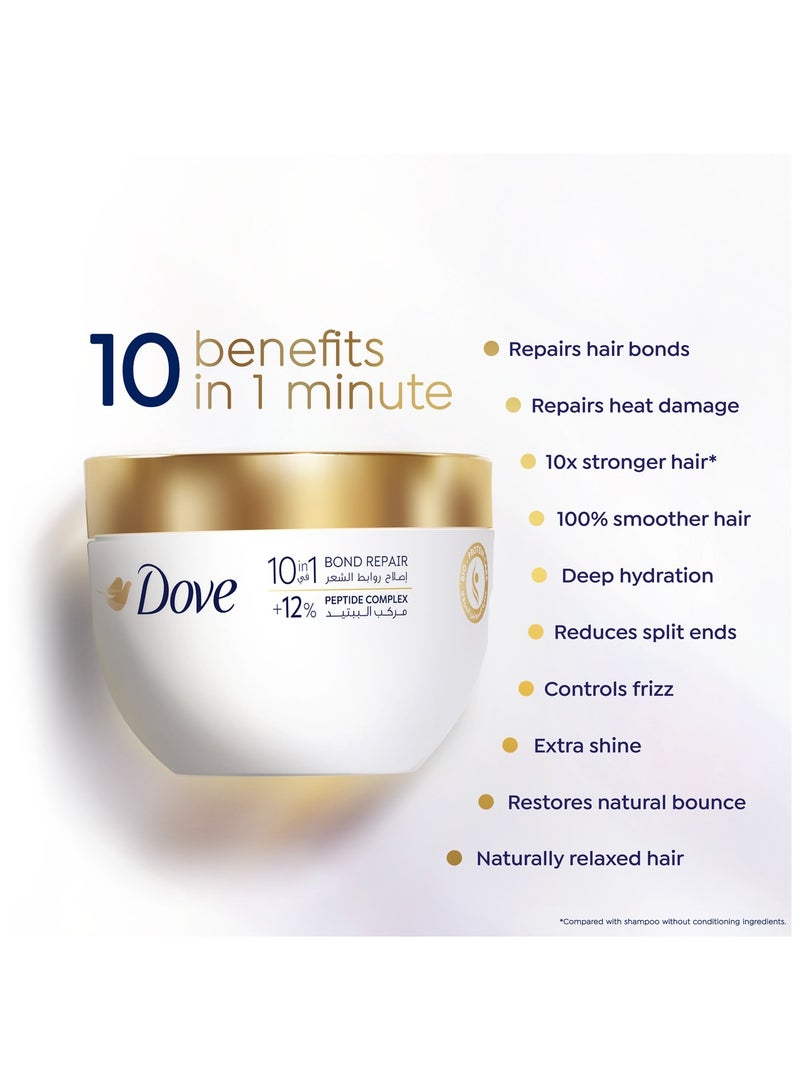 Dove Bond Intense Repair Treatment Hair Mask For Healthy And Smooth Hair 265ml - Image 5
