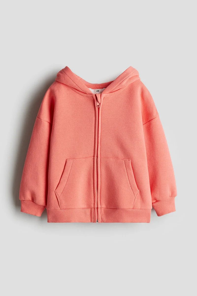 H&M Oversized zip-through hoodie