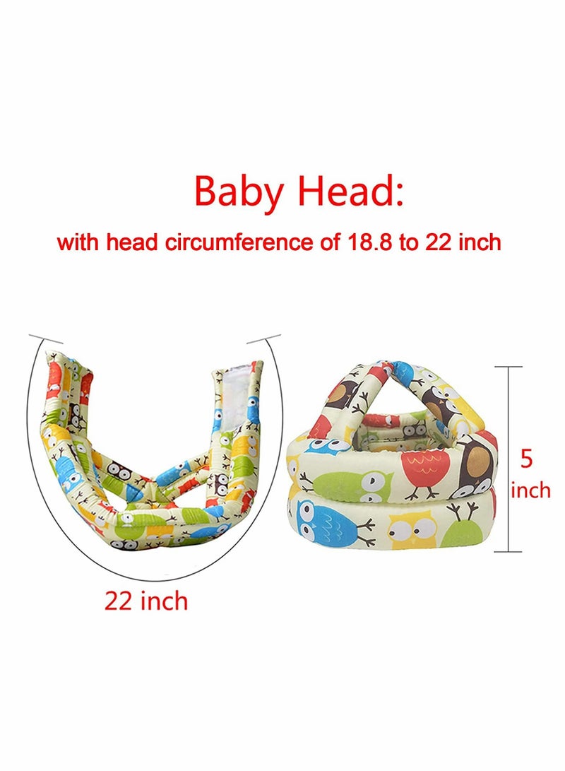 Baby Safety Head Protector Helmet Infant Toddler Upgrade Infant Breathable Safety Guard Cushion with Adjustable Straps Protection Cap Harnesses Hat for Learn to Walk Crawling and Sit - Image 3