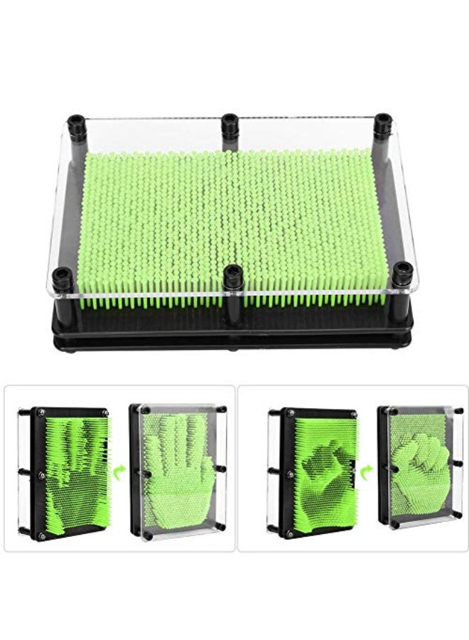 3D clone stud technology, plastic hand and face models that can be quickly imitated through an art wall, office decoration (green) - Image 5