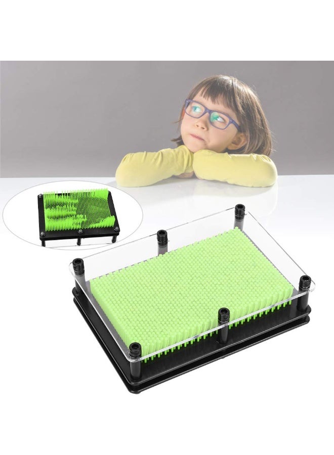 3D clone stud technology, plastic hand and face models that can be quickly imitated through an art wall, office decoration (green) - Image 4