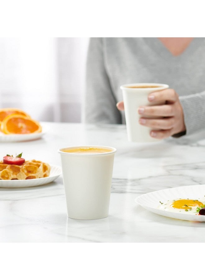 GUSTO [10 oz. - 300 Count Disposable White Paper Cups, Hot Coffee Cups - Eco-Friendly Hot Cups - formerly Comfy Package - Image 5