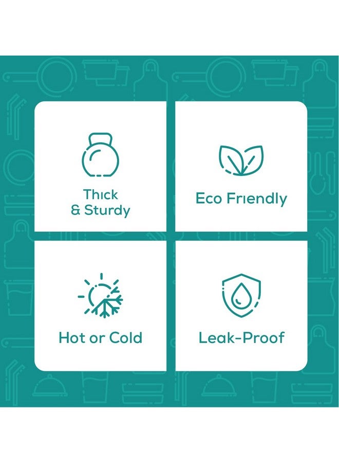 GUSTO [10 oz. - 300 Count Disposable White Paper Cups, Hot Coffee Cups - Eco-Friendly Hot Cups - formerly Comfy Package - Image 4