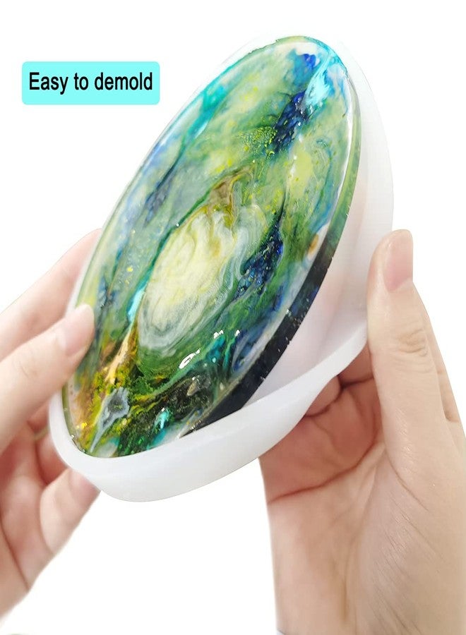 SourceTon 3-Piece Silicone Coaster Molds Set with 2 Tweezers - Round, Rectangle, Heart Resin Molds for DIY Epoxy Coasters, Candle Holders, Crafts - Image 3