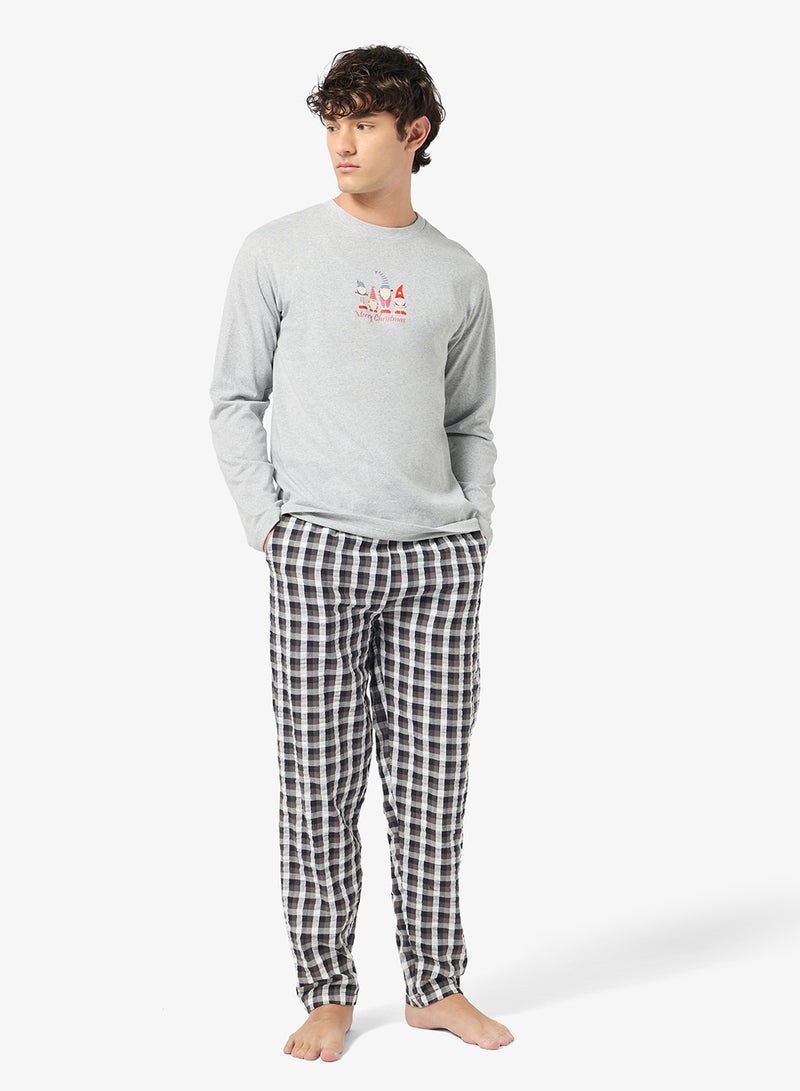 Seventy Five Nightwear T-Shirt & Pants Set - Image 5