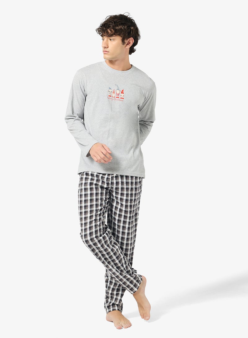 Seventy Five Nightwear T-Shirt & Pants Set - Image 1